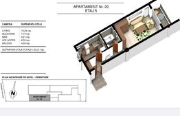 Garsoniera 42.31mp in ansamblu rezidential nou, zona Ghencea