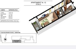 Garsoniera 42.31mp in ansamblu rezidential nou, zona Ghencea