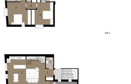 Apartament pe doua niveluri, 3 camere, 97 mp, terasa de 5,8 mp!