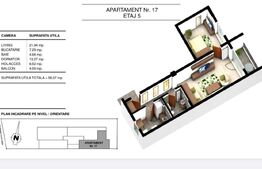 Apartament 2 camere, 58.07 mp, in ansamblu rezidential nou, zona Ghencea