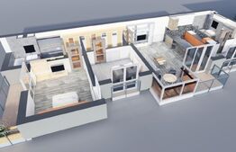 Apartament 3 camere, 90 mp, etaj intermediar, zona 13 Septembrie