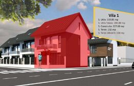 Ansamblu 6 case, Damaroaia/Sector 1, P+1+M, 4 camere, 5 min de parc Herastrau