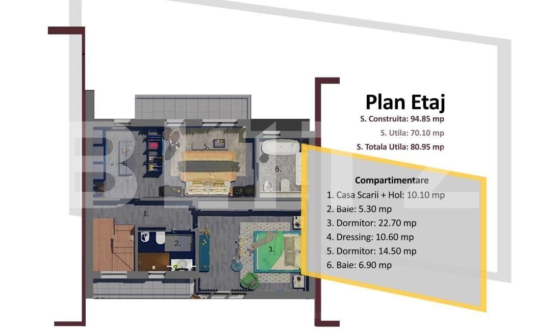 Casa de vânzare 4 camere Baneasa - 144973CV | BLITZ București | Poza12