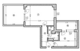 Apartament 2 camere , 45mp, terasa mare, in zona metrou Jiului