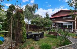 Vila spatioasa de 320 mp cu 7 camere, 4 bai si piscina in Balotesti