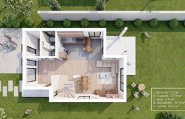 Casa individuala, 4 camere, 310 mp teren, Tunari