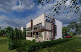 Casa 5 camere, teren 320 mp, la cheie, gradina amenajata, Corbeanca!