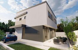  Casa moderna in curs de finisare finala, Otopeni-Tunari