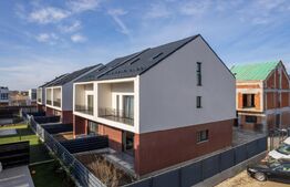 Casa cuplata cu suprafata de 208.6mp, in ansamblu de case Otopeni