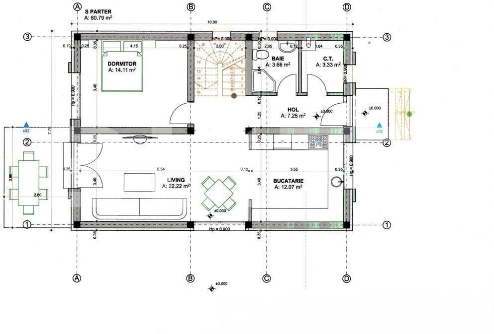 Casa de vânzare 4 camere Tunari - 152196CV | BLITZ București | Poza4