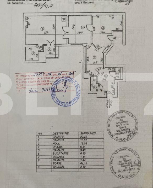 Apartament de vânzare 3 camere Ultracentral - 154317AV | BLITZ București | Poza9