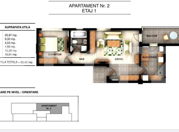 Apartament de vânzare 2 camere Ghencea - 154634AV | BLITZ București | Poza1