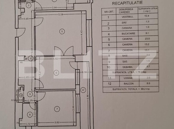 Apartament de vânzare 3 camere Pantelimon - 155498AV | BLITZ București | Poza19