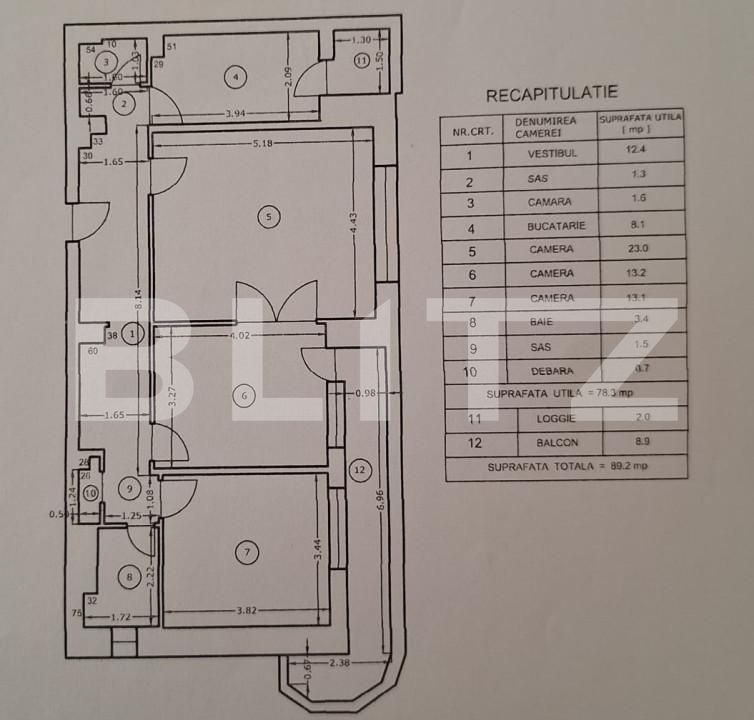 Apartament de vânzare 3 camere Pantelimon - 155498AV | BLITZ București | Poza19