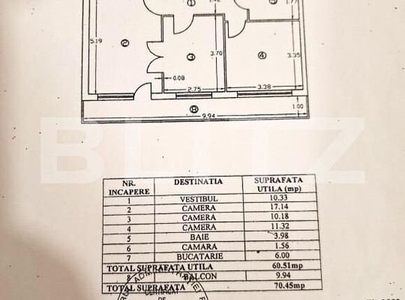 Apartament de vânzare 3 camere Pantelimon - 155608AV | BLITZ București | Poza7