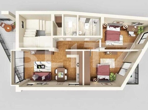 Apartament de vânzare 3 camere Dristor - 155693AV | BLITZ București | Poza9