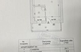 Studio modern 43mp, complexul Hils Pallady