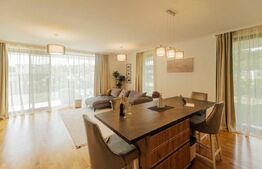 Apartament de lux cu 4 camere și grădină privată de 124 mp în Băneasa