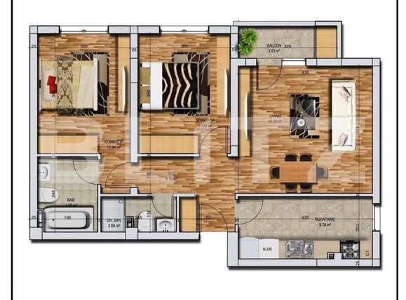 Apartament de vânzare 3 camere Chiajna - 156506AV | BLITZ București | Poza8