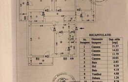 Apartament 4 camere decomandat, 102 mp, zona Doamna Ghica