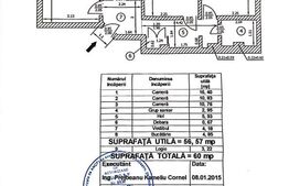 Apartament 3 Camere, zona 1 Decembrie. 