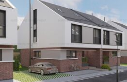 Casa cuplata 208.6mp, in ansamblu de case Otopeni
