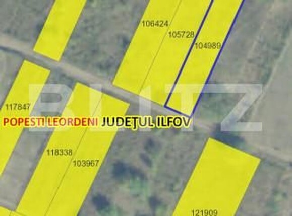 Teren de vânzare Popesti-Leordeni - 162120TV | BLITZ București | Poza3