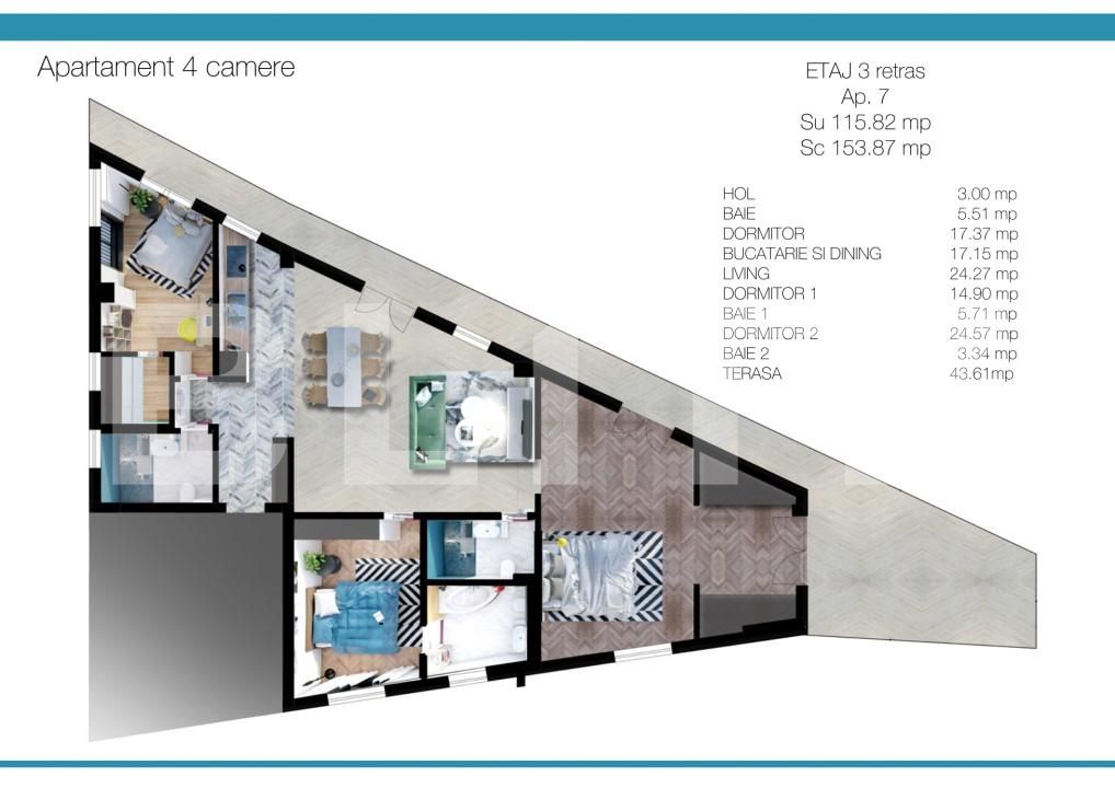 Apartament de vânzare 4 camere Titan - 165998AV | BLITZ București | Poza25