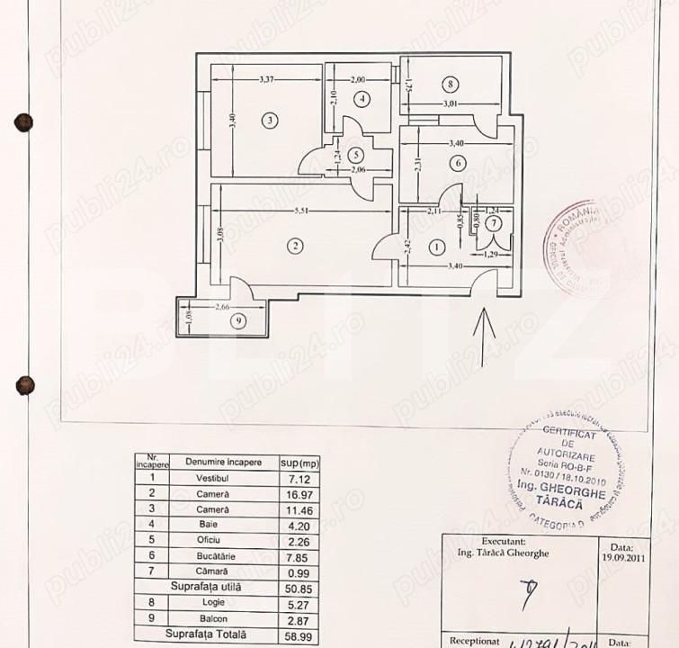 Apartament de vânzare 2 camere 13 Septembrie - 167363AV | BLITZ București | Poza12