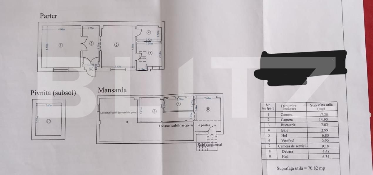 Casa de vânzare 3 camere Unirii - 167379CV | BLITZ București | Poza21