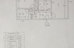 Apartament cu 2 camere, 51 mp, decomandat, zona Crângași, 125.000 €