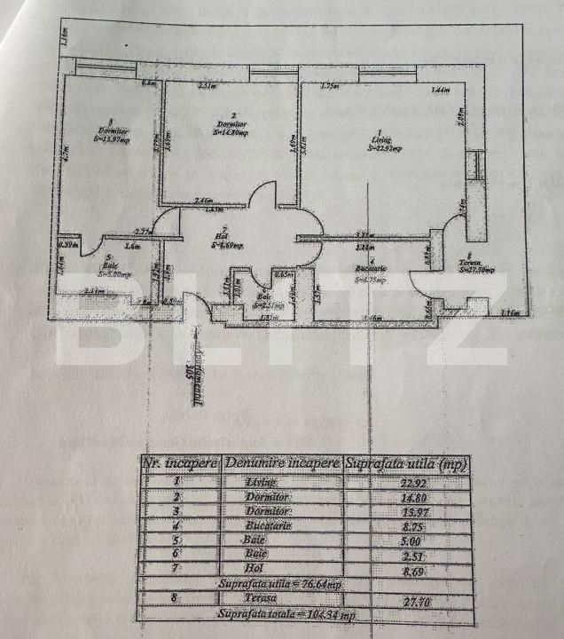 Apartament de vânzare 3 camere Unirii - 169140AV | BLITZ București | Poza9