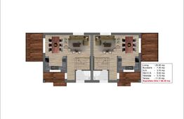 Duplex deosebit cu vedere la lac – Cernica, 3 dormitoare, teren 250 mp