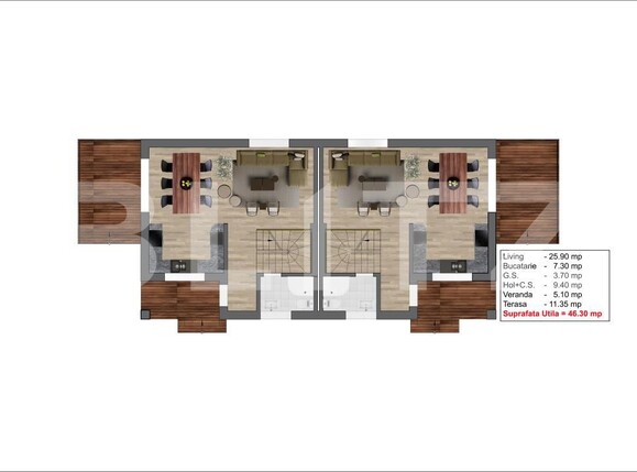 Casa de vânzare 4 camere Pantelimon - 170540CV | BLITZ București | Poza23