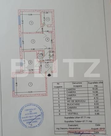 Apartament de vânzare 3 camere 13 Septembrie - 170730AV | BLITZ București | Poza13
