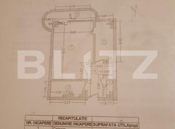 Garsonieră de vânzare Tei - 170910AV | BLITZ București | Poza19
