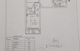 Apartament de vanzare, cu 3 camere, 64 mp, zona Colentina 