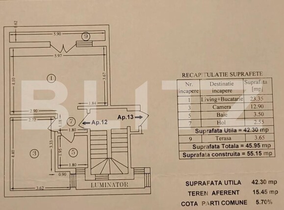 Apartament de vânzare 2 camere Bucurestii Noi - 171890AV | BLITZ București | Poza5
