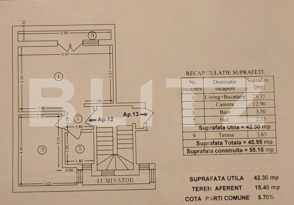 Apartament de vânzare 2 camere Bucurestii Noi - 171890AV | BLITZ București | Poza5