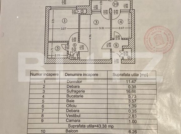 Apartament de vânzare 2 camere Stefan cel Mare - 172594AV | BLITZ București | Poza11