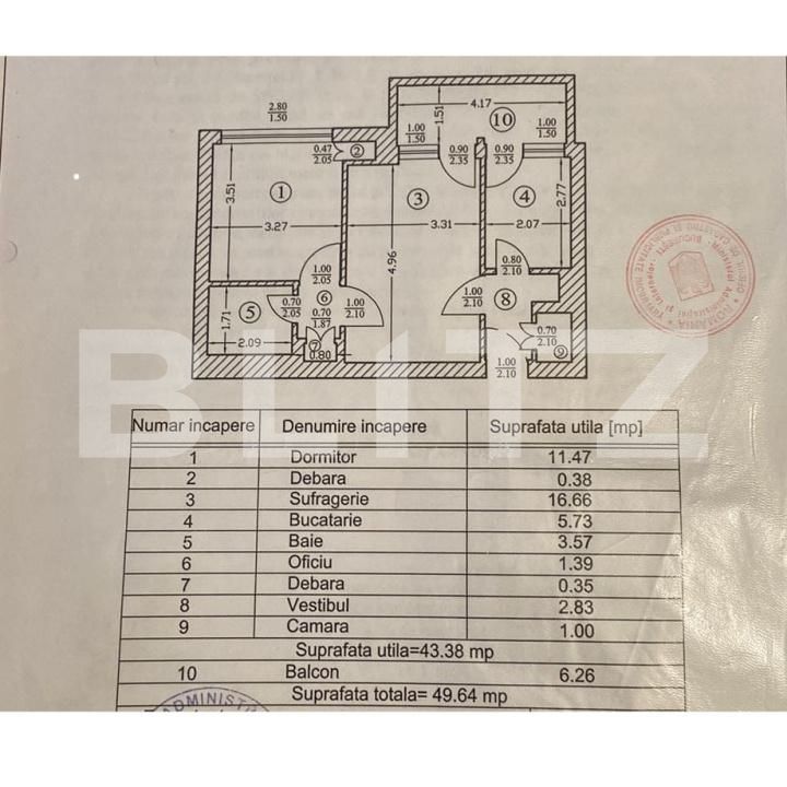 Apartament de vânzare 2 camere Stefan cel Mare - 172594AV | BLITZ București | Poza11