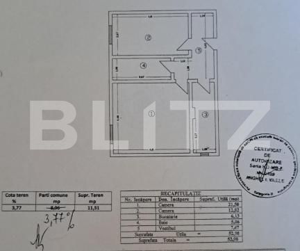 Apartament de închiriat 2 camere Militari - 174510AI | BLITZ București | Poza4