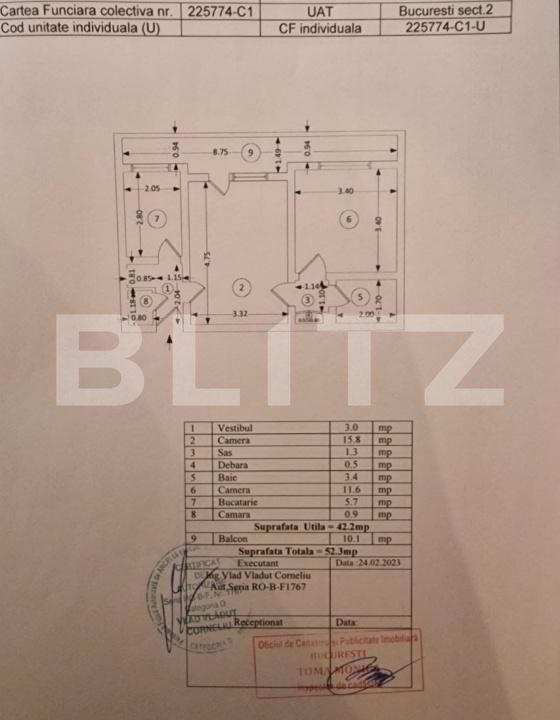 Apartament de vânzare 2 camere Stefan cel Mare - 176091AV | BLITZ București | Poza8