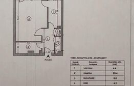 Garsoniera renovata, 37 mp, Sector 5-Bucuresti