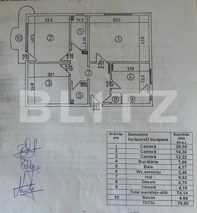 Apartament de vânzare 3 camere 13 Septembrie - 177243AV | BLITZ București | Poza14