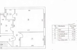 Apartament cu 2 camere, 58 mp, bloc 2010 - Colentina Andronache