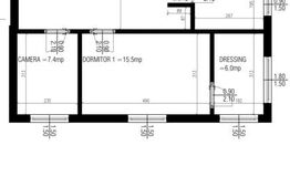 Apartament cu 3 camere, 76 mp, zona Straulesti 