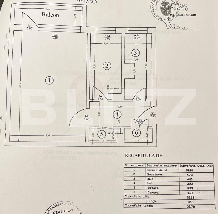 Garsonieră de vânzare Militari - 178665AV | BLITZ București | Poza1