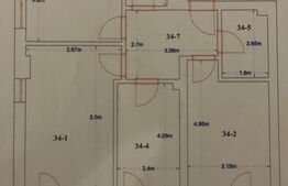 Apartament 3 camere, 86 mp totali, zona Theodor Pallady (plus loc de parcare) 