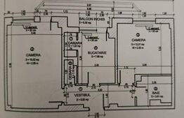 Apartament de 2 camere, 57 mp, zona Mosilor